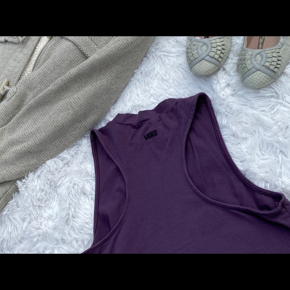 🐞$14* Vans Carmel racer back dress eggplant